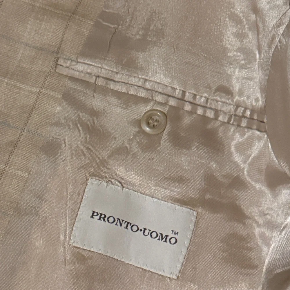 Pronto.Uomo size 42R Men's Tan Blazer
